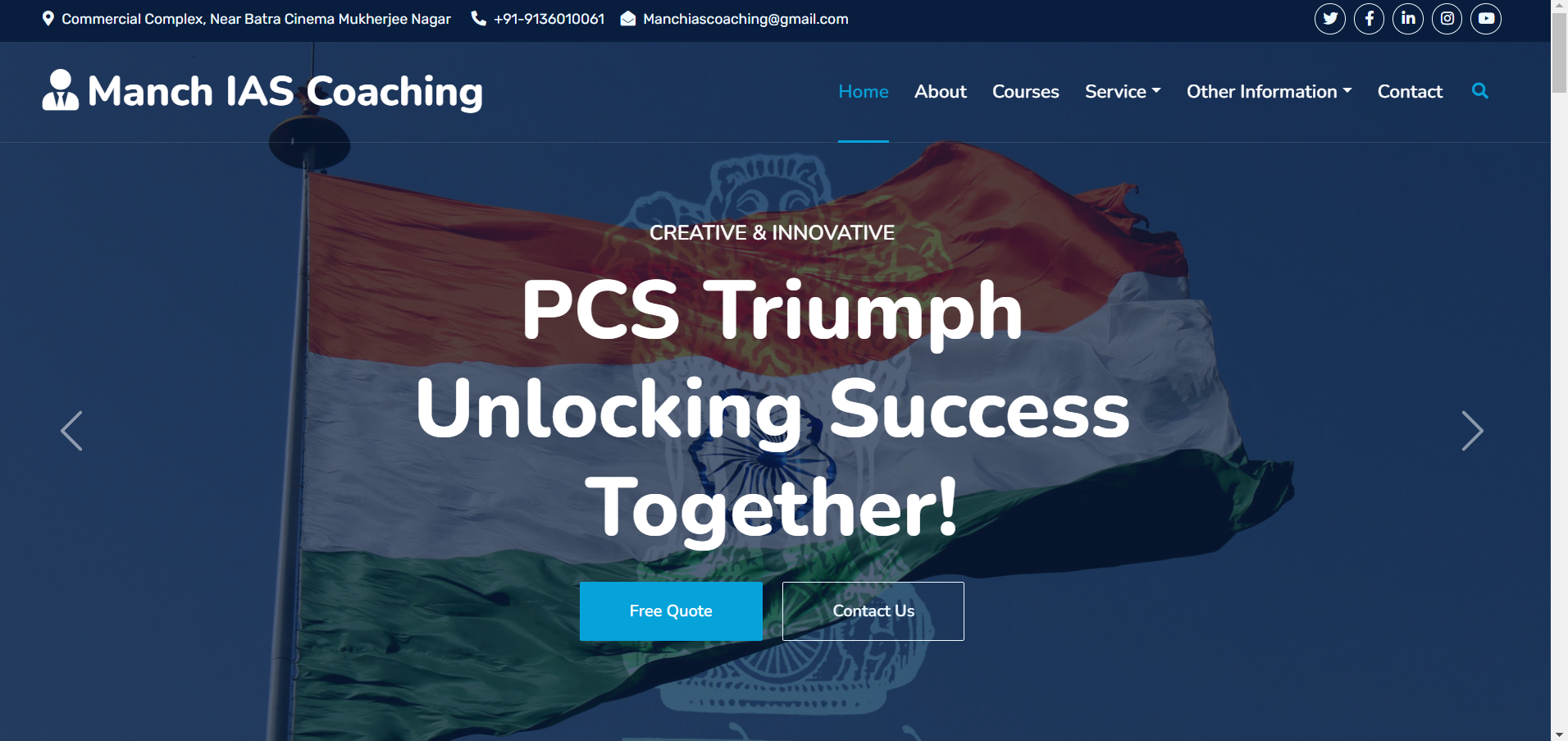 IAS Coaching Center