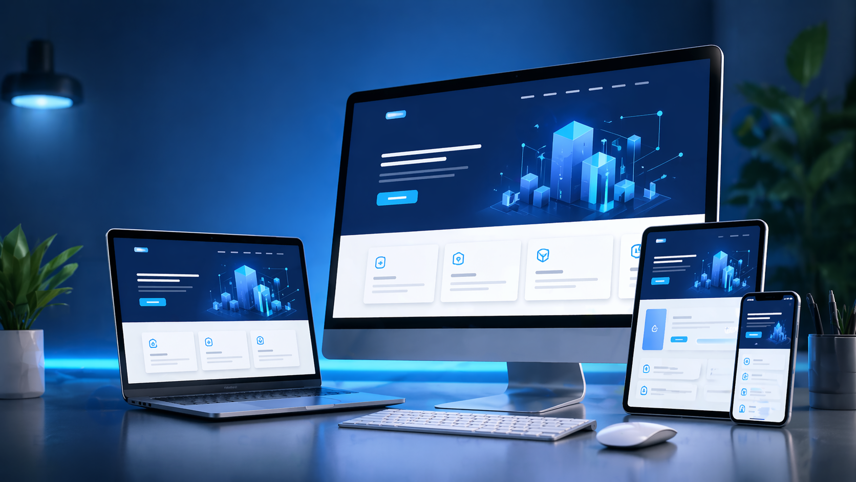 Website development company in Noida creating modern business websites